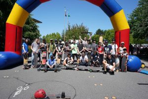 Group photo from Redmond Derby Days in 2018